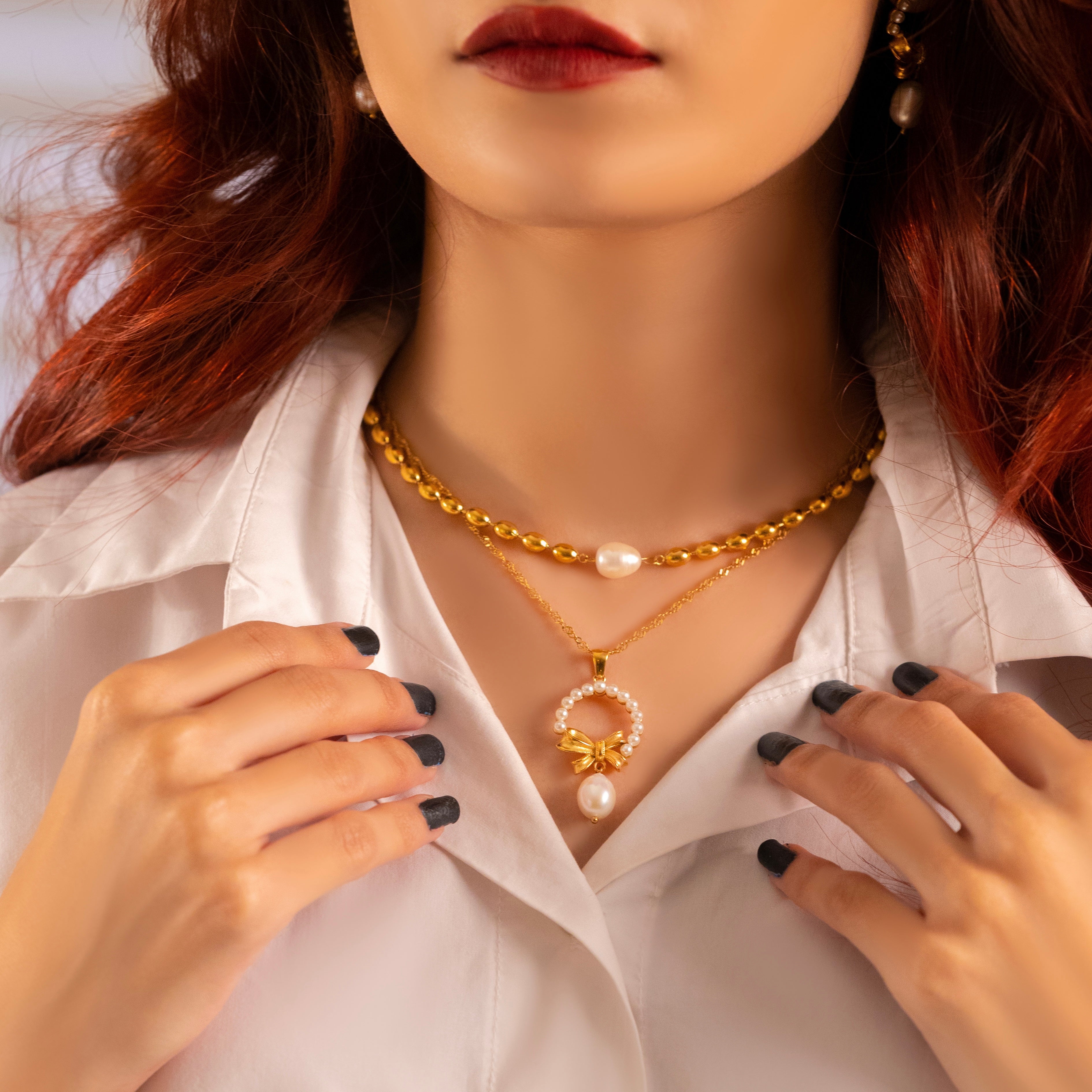 Orchid Necklace